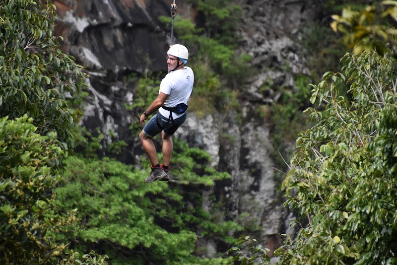 Lavilleon Adventure Park in Chamarel
