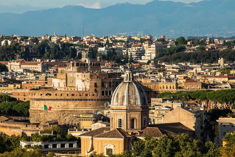 Janiculum Hill in Roma