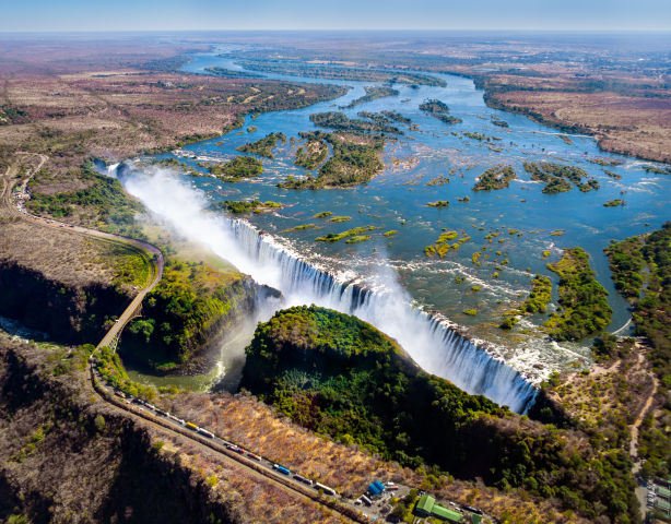Photo 1 at Victoria Falls in 
