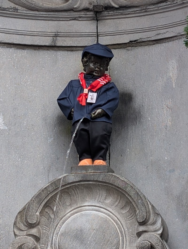 Manneken Pis in Brussels
