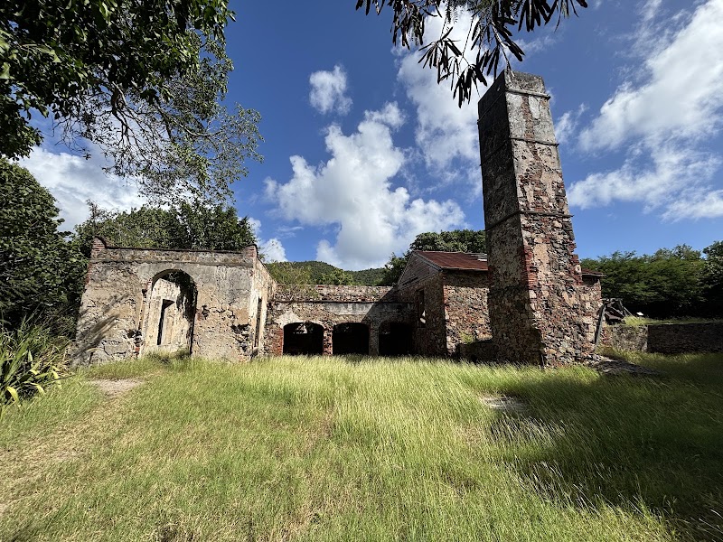 Reef Bay Sugar Mill Ruins in 