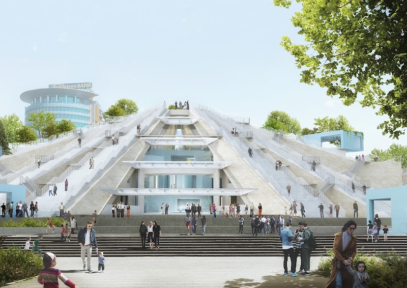 Photo 2 at Pyramid of Tirana in Tiranë