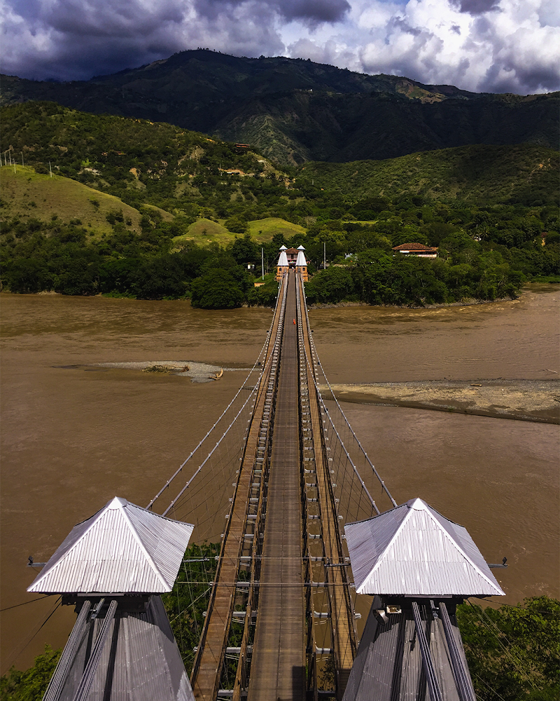 Puente Colgante De Occidente in 