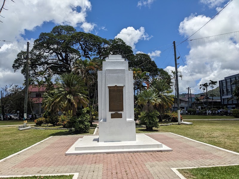 Derek Walcott square in Castries