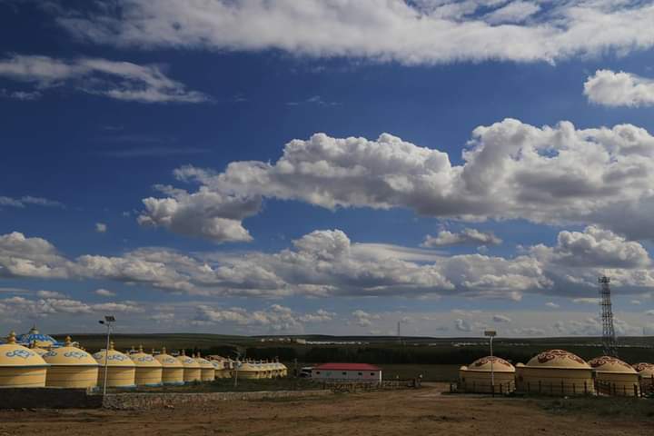 Xilamuren Grassland Tourism Center in Baotou