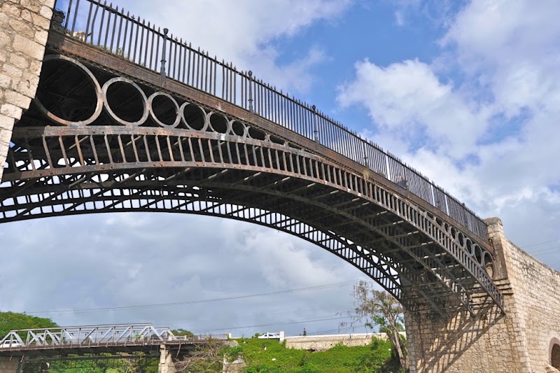 First Iron Bridge In The Caribbean in Spanish Town