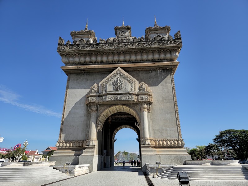 Patuxai in Vientiane