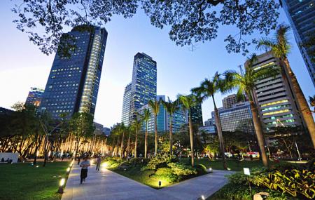 Ayala Triangle Gardens in Makati City