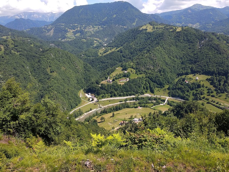 Divje Babe Archaeological Park in Cerkno