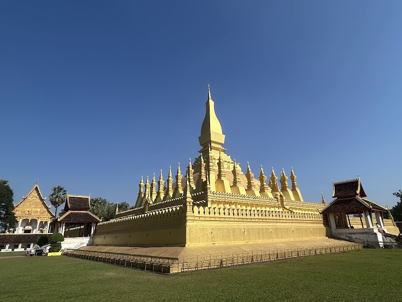 Photo 3 at That Dam Stupa in Vientiane