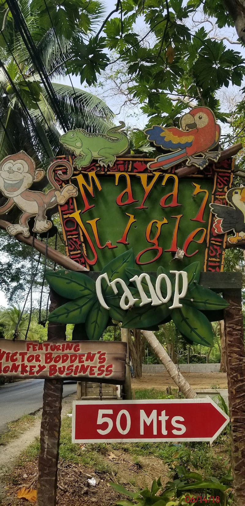 Photo 1 at Bodden Tours: Mayan Jungle Canopy Zipline | Victor's Monkey & Sloth Sanctuary in Monte Placentero