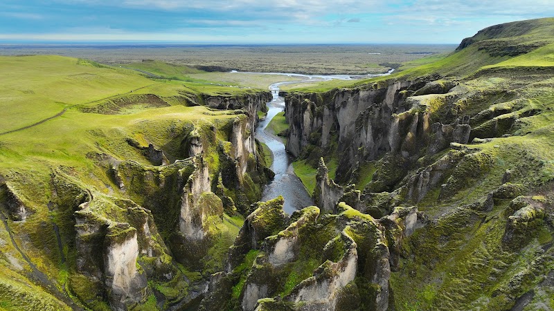 Photo 6 at Fjaðrárgljúfur in 