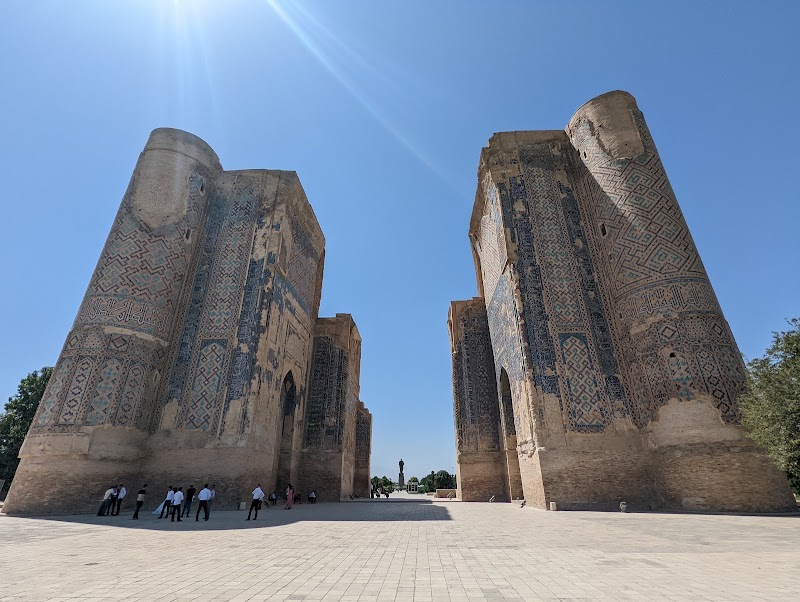 Ak-Saray Palace in Shahrisabz