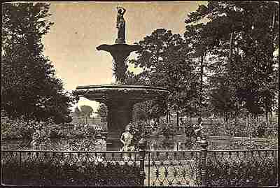 Fountain at Forsyth Park in Savannah