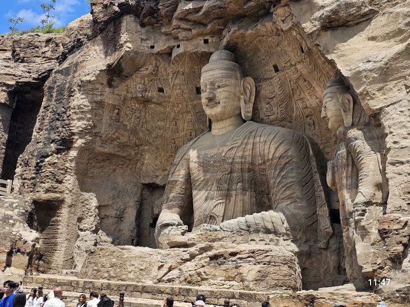 Yungang Grottoes in Datong