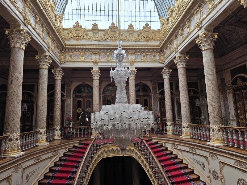 Dolmabahçe Palace in 