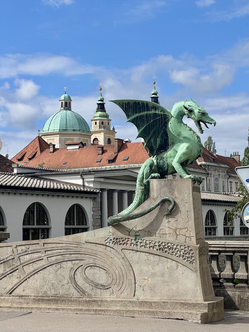 Dragon Bridge in Ljubljana