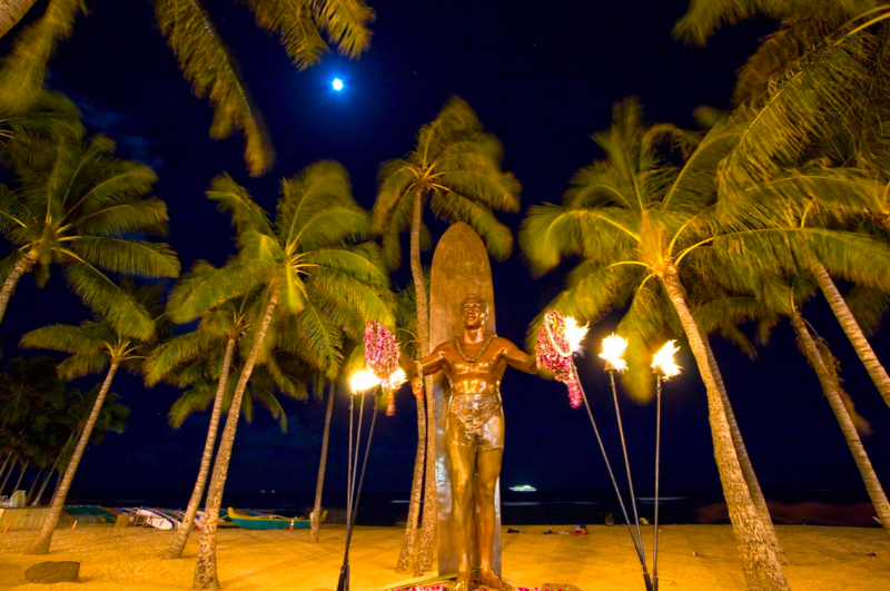 Photo 1 at Duke Paoa Kahanamoku Statue in Honolulu
