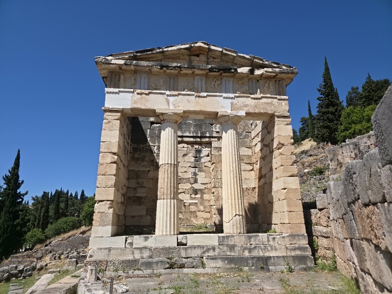 Delphi Archaeological Site in Delphi