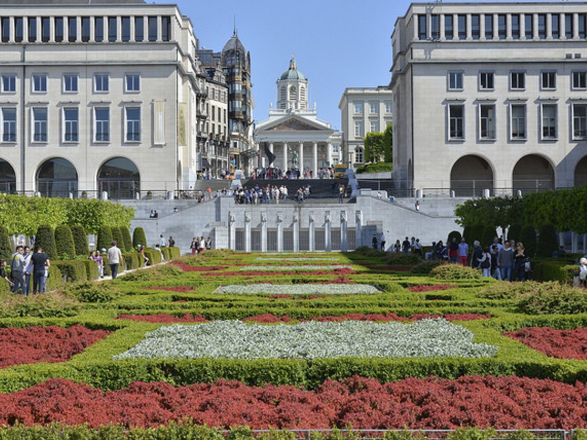 Mont des Arts in Bruxelles