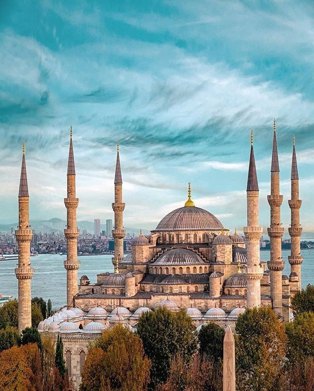 The Blue Mosque in 