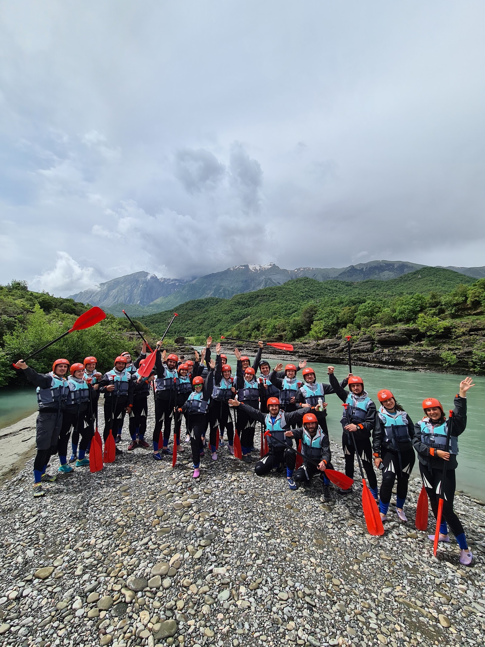 RAFTING Vjosa Explorer AlbaniA 🇦🇱 in Përmet