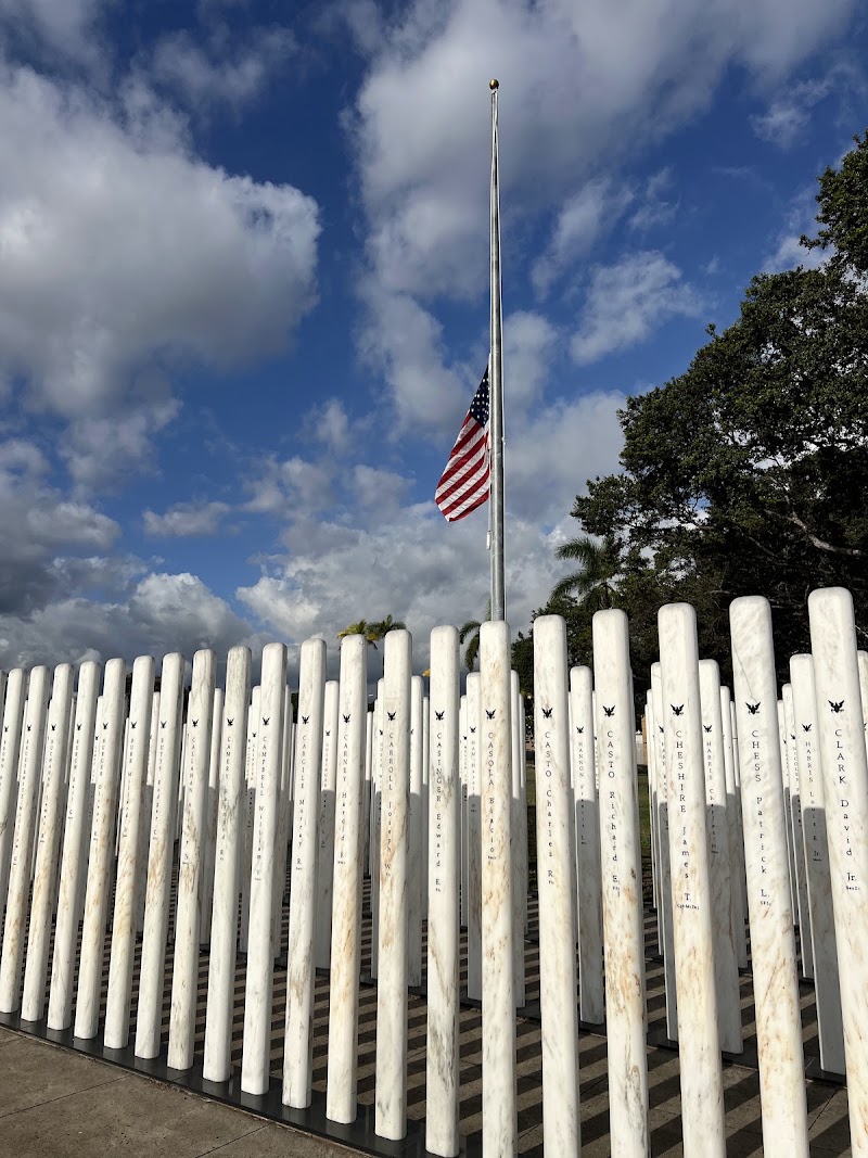 USS Oklahoma (BB-37) Memorial in Honolulu