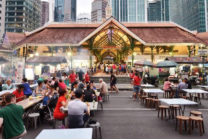 Photo 6 at Lau Pa Sat in Singapore