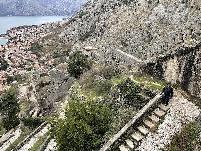 Kotor Fortress in Špiljari