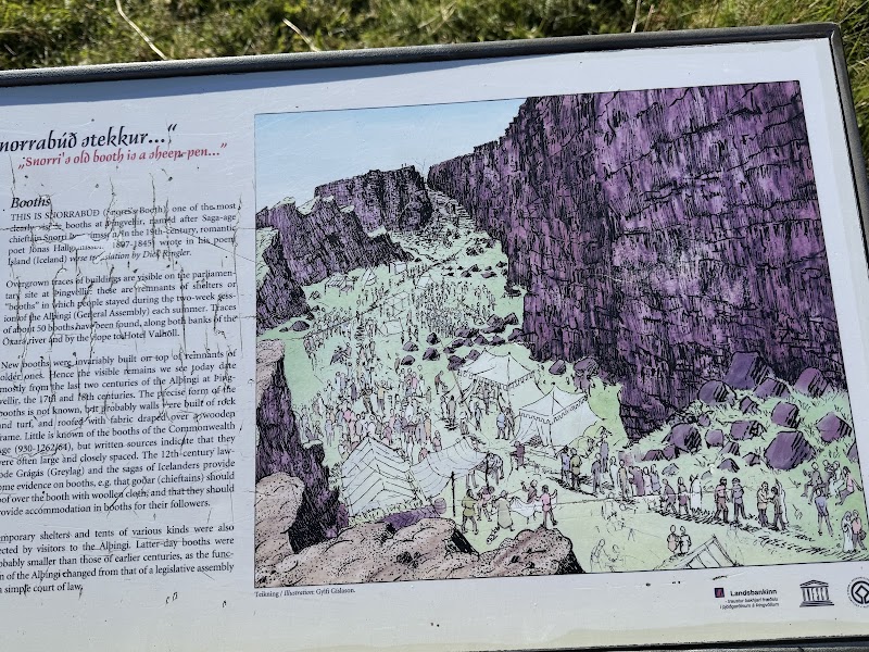 Photo 6 at Lögberg. in Thingvellir