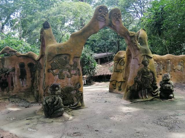Photo 3 at Osun-Osogbo Sacred Grove park and Gardens in Osogbo