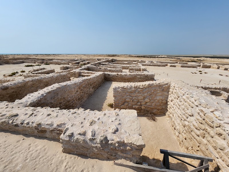 Zubarah Town ruins in Al Zubara