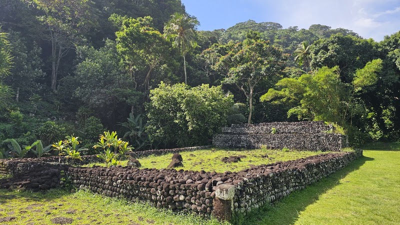 'Ārahurahu Marae in Pā'ea