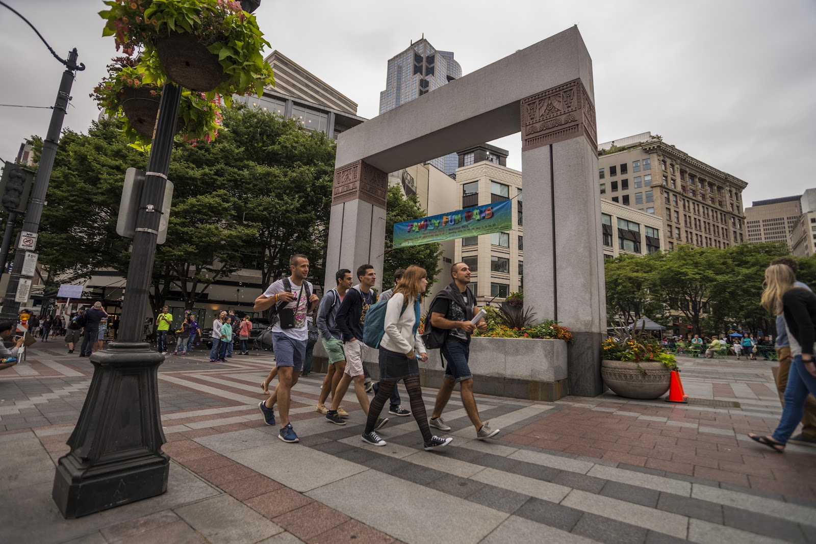 Westlake Park in Seattle