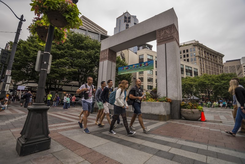 Westlake Park in Seattle