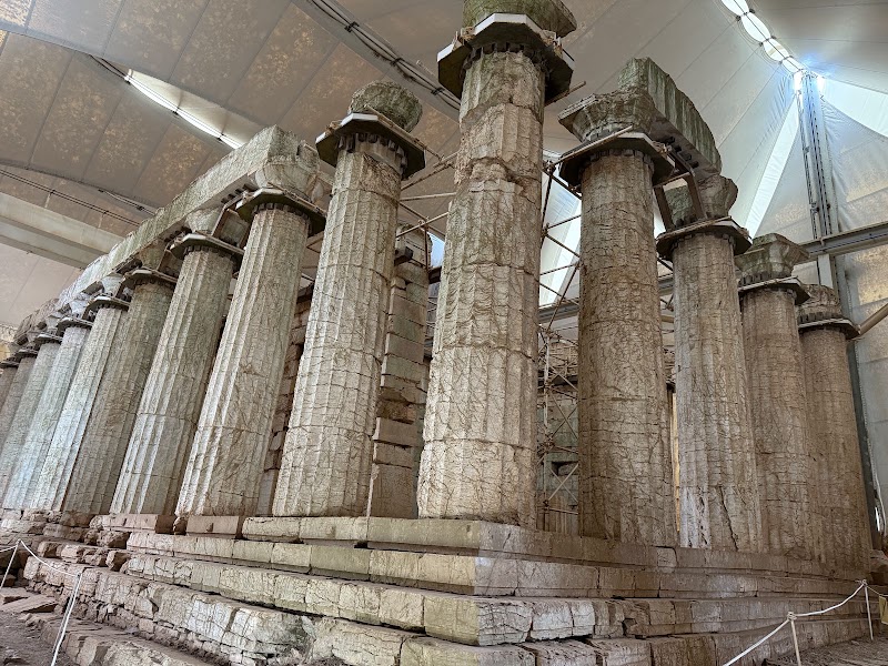Temple of Apollo Epicurius at Bassae of Phigaleia in Figaleia