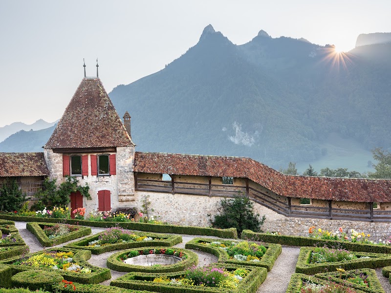 Château de Gruyères in Gruyères