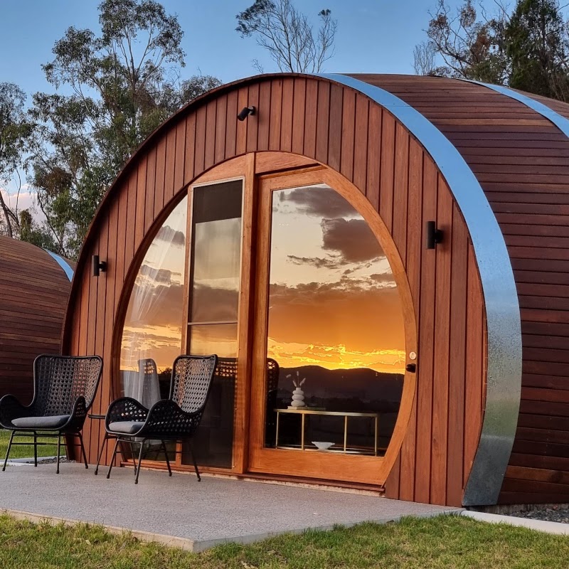 Barrel View Luxury Cabins in Ballandean