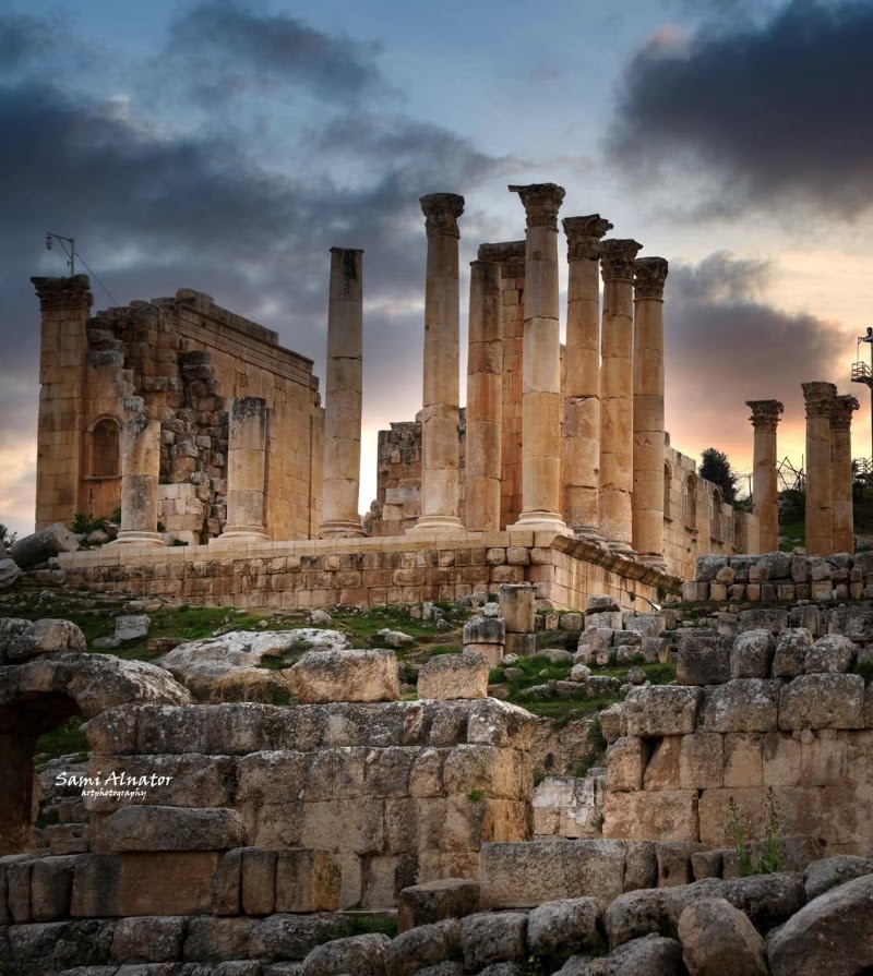 Temple of Zeus in Jarash