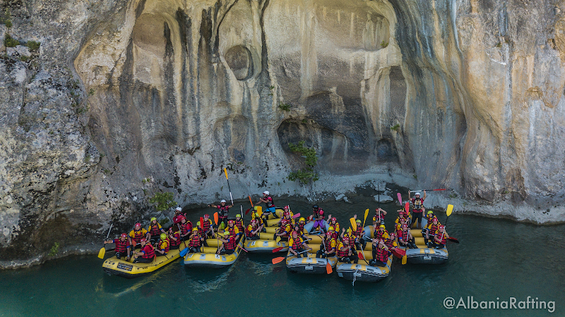 Vjosa Albania Rafting Group Glamping in Permet