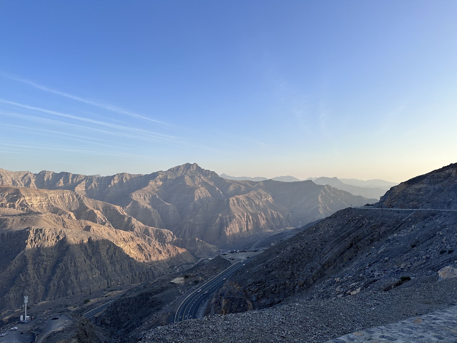Jebel Jais in Wadi Shehah