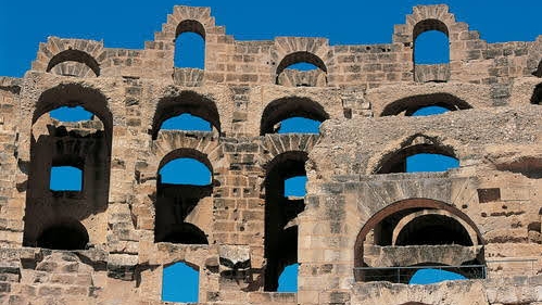 Amphitheatre of El Jem in El Jem