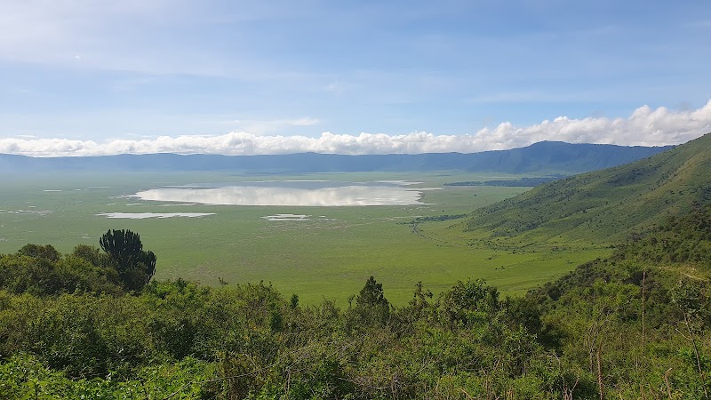 Ngorongoro Entrance Gate in Malanja Depression