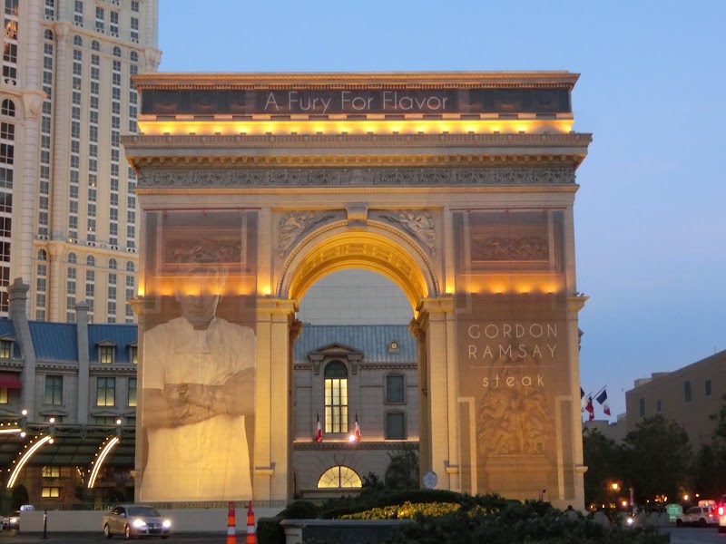 Arc de Triomphe at Paris Las Vegas in Las Vegas