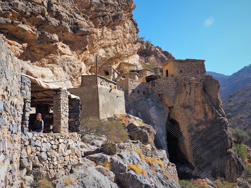 The historical village of Al-Sugra - Sayq in Saiq