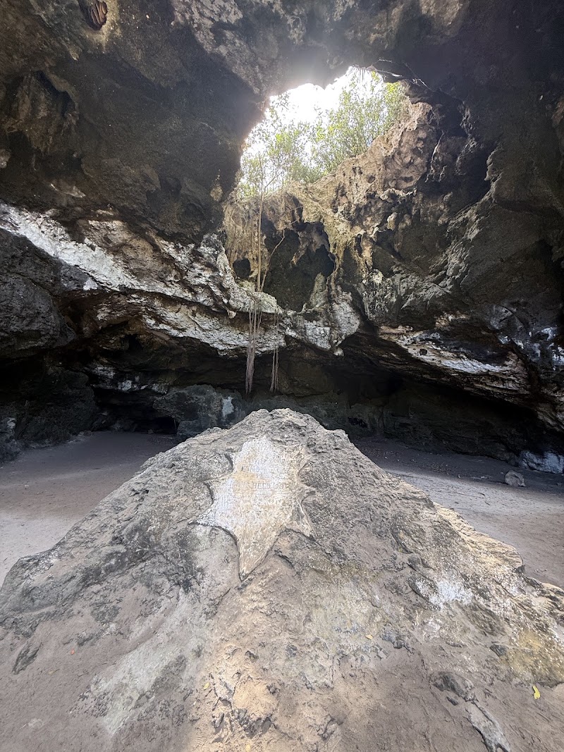 Preacher's Cave in The Bluff Settlement