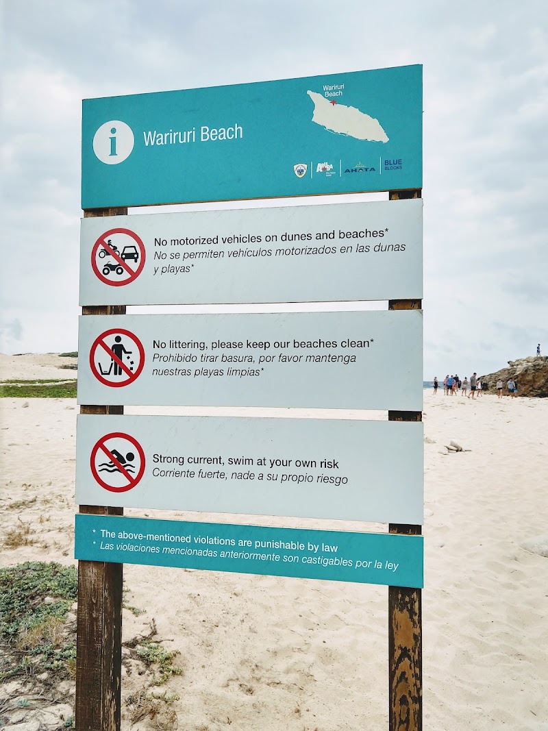 Wariruri Beach in Noord