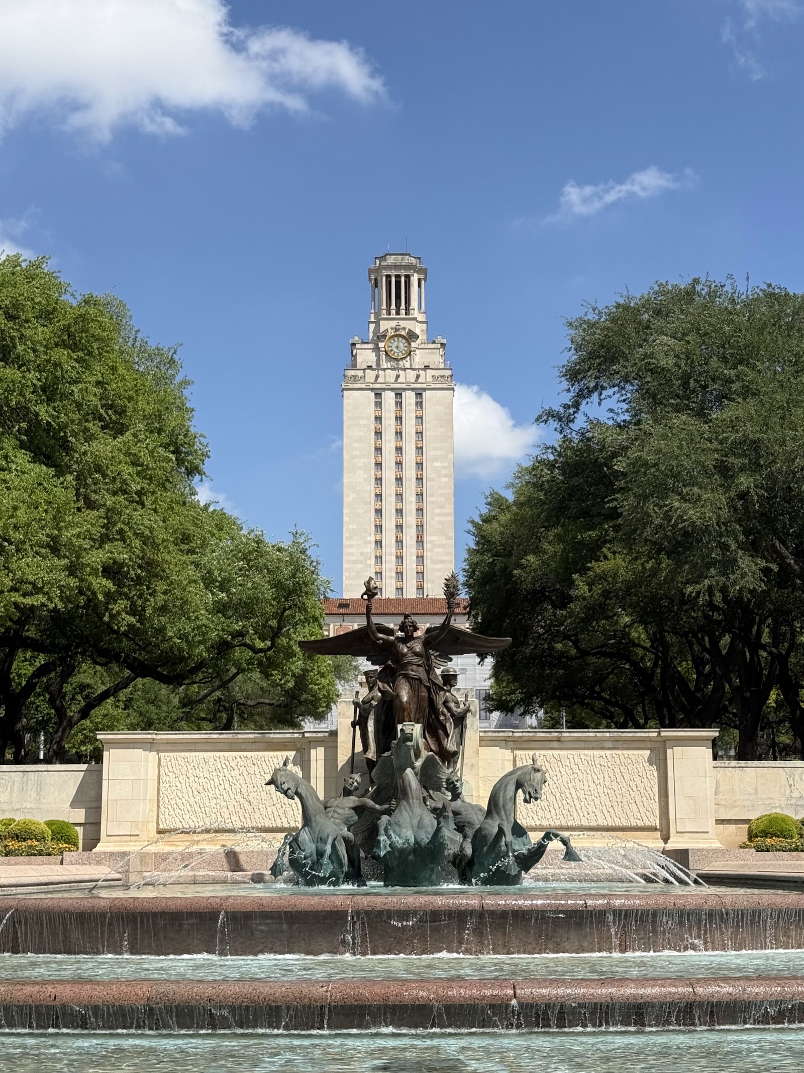 Littlefield Fountain in Austin