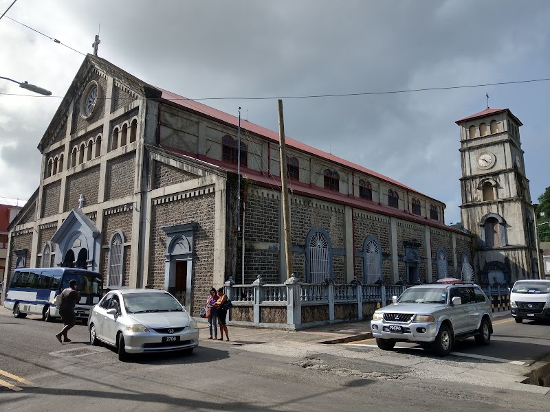 The Minor Basilica of the Immaculate Conception (Cathedral) in Castries
