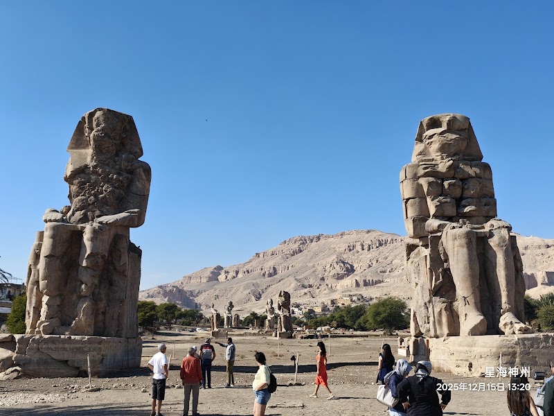 Colossi of Memnon in Luxor